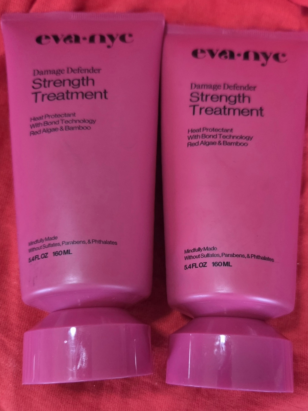 Pink Damage Defender Strength Treatment - Heat Protectant Hair Mask 2 Tubes